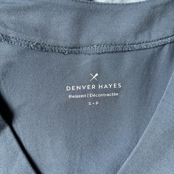 Denver Hayes Women's Pleat Detail Relaxed Fit V-Neck Top - Picture 5 of 15